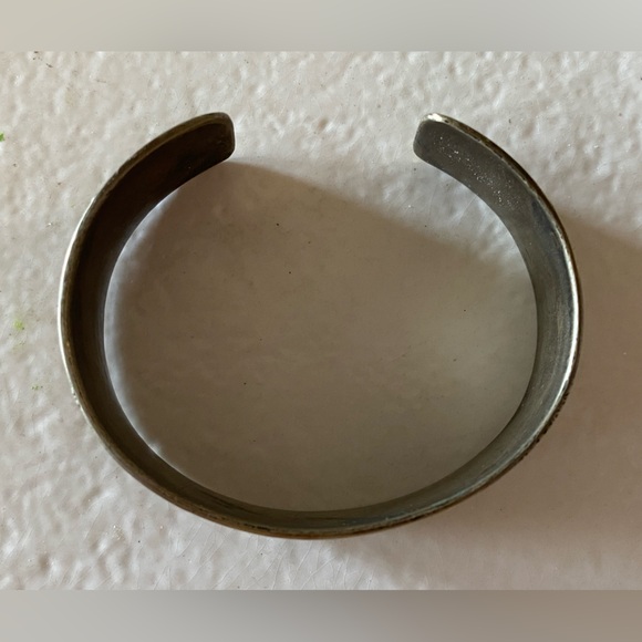 Embossed Bronze Cuff - Picture 3 of 7